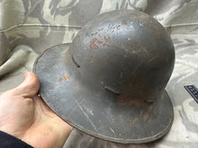 Lade das Bild in den Galerie-Viewer, Original WW2 British Home Front Civillian Zuckerman Helmet - 1941 Dated
