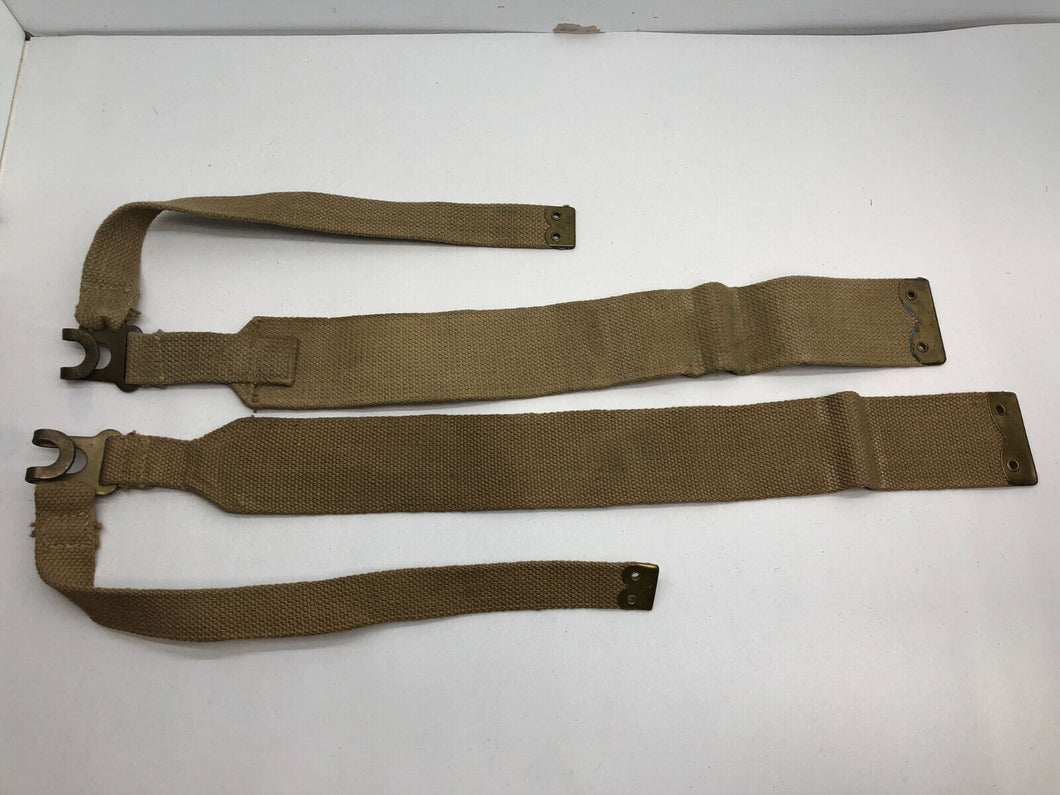 Original WW2 British Army L Strap 37 Pattern Set - Wartime Dated - Old Stock