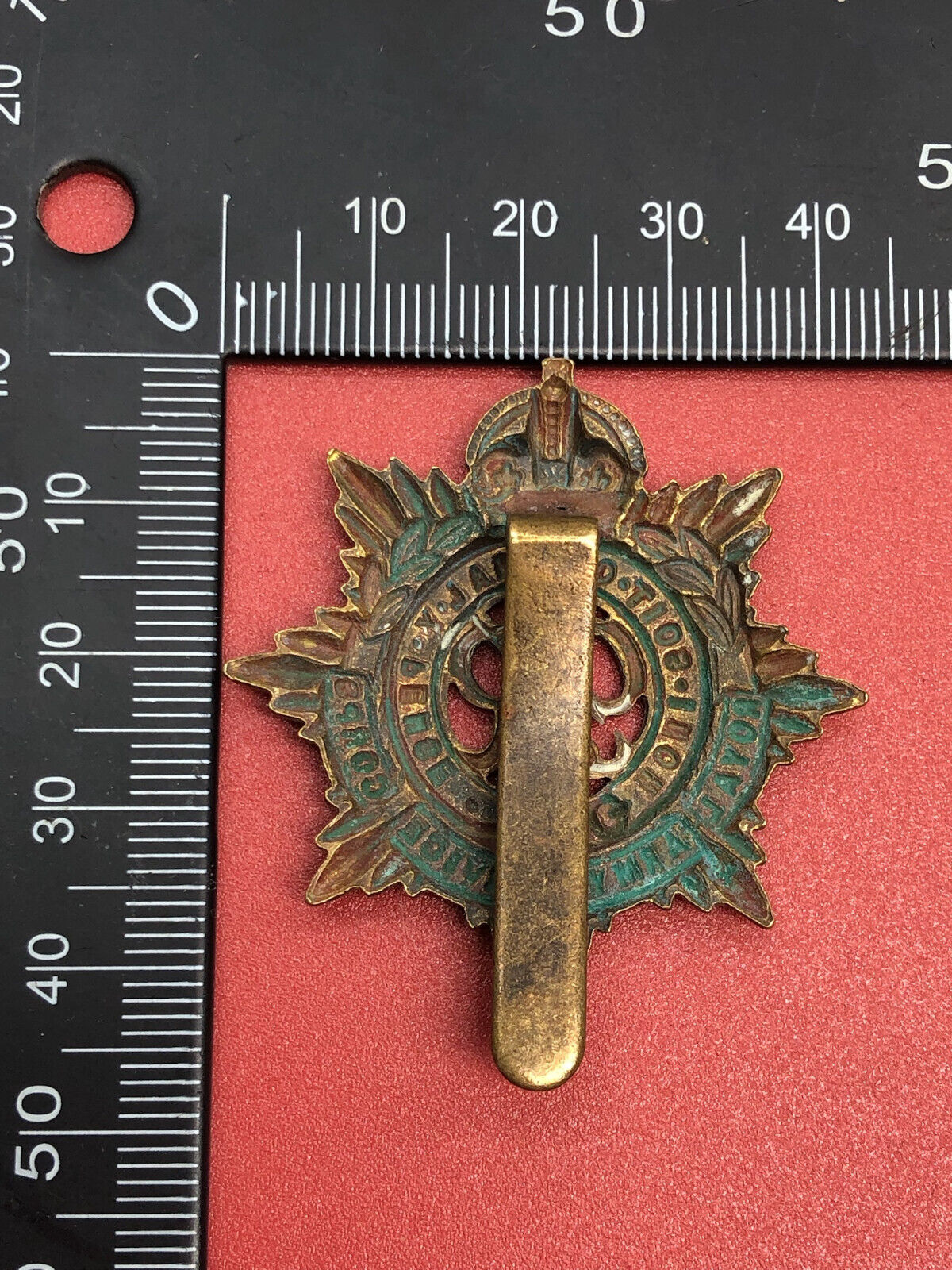 Original WW2 British Army Cap Badge - Royal Army Service Corps RASC ...