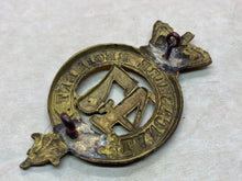 Load image into Gallery viewer, British Army Victorian Era 47th Lancashire Regiment Helmet / Glengarry Badge
