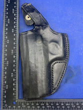 Charger l&#39;image dans la galerie, Vintage Black Leather Pistol Holster
