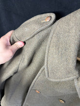 Load image into Gallery viewer, Original WW2 British Army Soldiers Greatcoat - 46&quot; Chest
