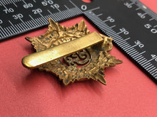 Load image into Gallery viewer, Original WW1 British Army Royal Army Service Corps RASC Cap Badge
