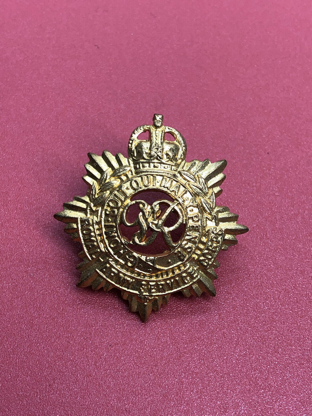 Original WW2 British Army Royal Army Service Corps RASC Collar Badge