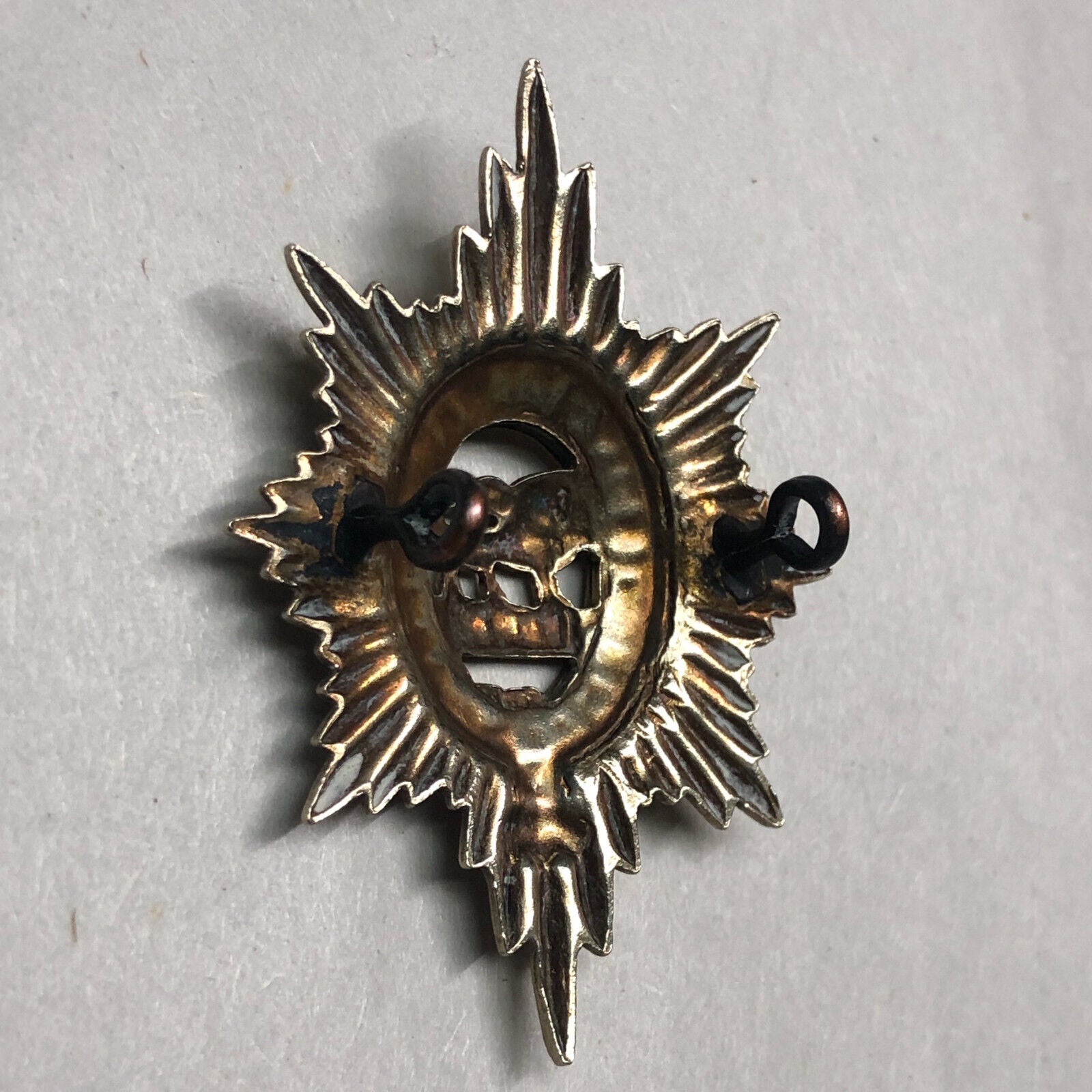 Original WW1 British Army Worcestershire Regiment Cap Badge - The Militaria Shop