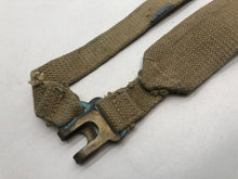 Charger l&#39;image dans la galerie, Original British Army 37 Pattern Single L Strap - WW2 Indian Made 1941
