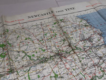 Lade das Bild in den Galerie-Viewer, Original British Army GSGS Map - Newcastle Upon Tyne
