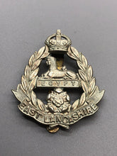 Charger l&#39;image dans la galerie, Original WW2 British Army East Lancashire Regiment Cap Badge
