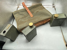 Load image into Gallery viewer, Original Soviet Era Oil Cans and Cleaning Kit Bag in Excellent Condition
