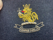 Load image into Gallery viewer, Unknown Regimental / Military Bullion Weave Blazer Badge
