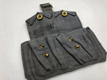 Load image into Gallery viewer, Original WW2 British RAF .303 Ammo Pouch 37 Pattern - M.W&amp;S 1941 Dated
