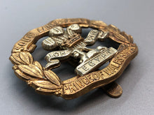 Charger l&#39;image dans la galerie, Original WW2 British Army South Lancashire Prince of Wales&#39;s Volunteer Cap Badge
