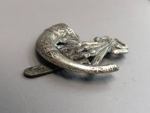 Load image into Gallery viewer, Original British Army WW2 Cap Badge - The King&#39;s Shropshire Light Infantry
