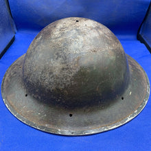 Load image into Gallery viewer, Original WW2 British Army Mk2 Brodie Combat Helmet - South African Made
