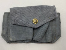 Load image into Gallery viewer, Original British Royal Air Force RAF Blue Pistol Ammo Pouch 1925 Pattern

