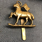 Original WW2 British Army Cap Badge - Queen's Royal Regiment (West Surrey) - The Militaria Shop