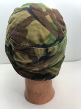 Charger l&#39;image dans la galerie, Original British Army 1968 68 Pattern Cold Weather Combat Camouflaged Cap
