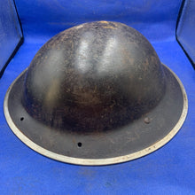 Load image into Gallery viewer, Original British Army Mk2 Combat Helmet - Untouched WW2 Example
