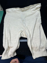 Load image into Gallery viewer, Original WW2 Britsh Army Officers Long John Underwear - New Old Stock 1944 Dated
