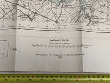 Load image into Gallery viewer, Original WW2 German Army Map of Douai, France
