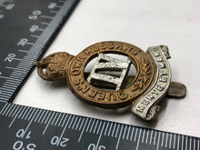 Load image into Gallery viewer, Original WW2 British Army Cap Badge - 4th Queen&#39;s Own Hussars Regiment
