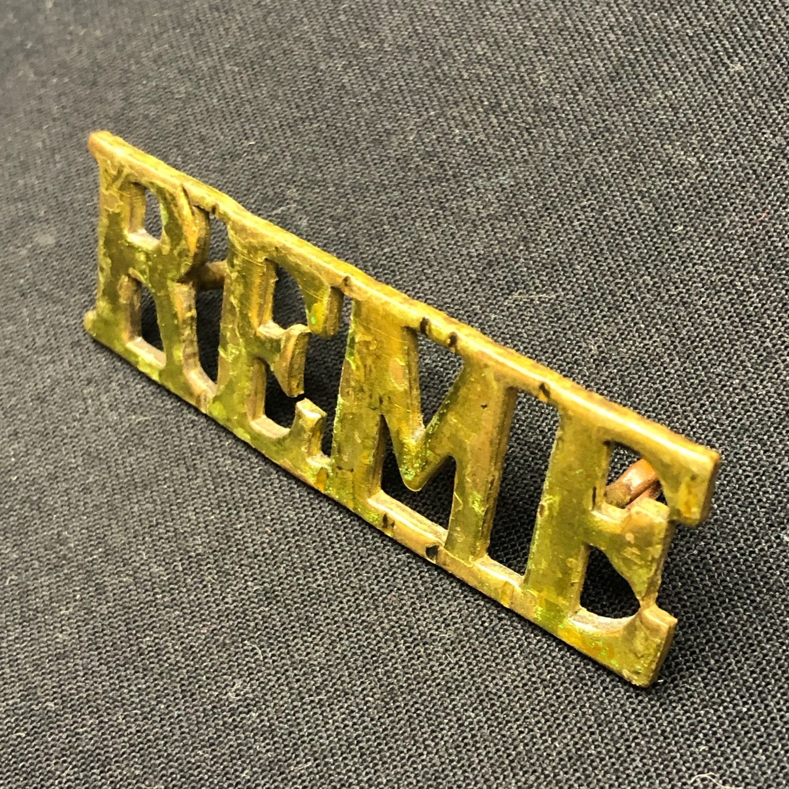 Original British Army Shoulder Title - REME | For Sale | The Militaria Shop
