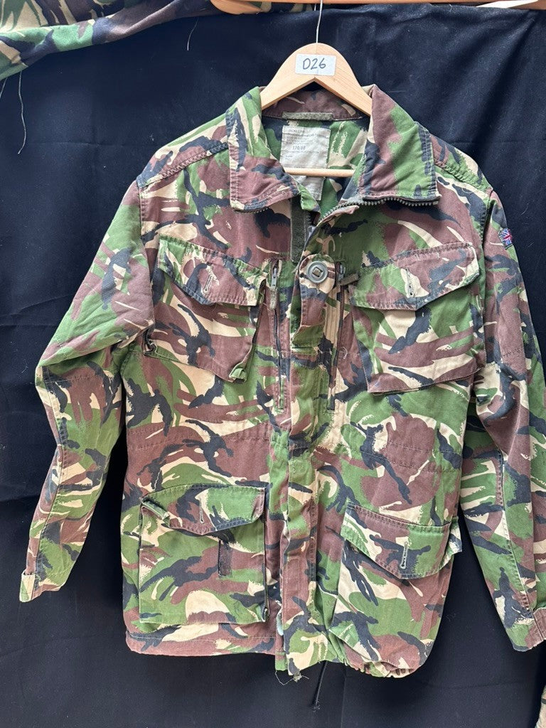 Genuine British Army DPM Camouflaged Combat Field Jacket - Size 170/88 - The Militaria Shop