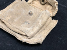 Load image into Gallery viewer, Original WW2 British Army 37 Pattern Pistol Ammo Pouch
