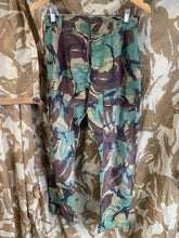 Load image into Gallery viewer, Genuine Army Jungle DPM Camouflaged Combat Trousers - 28&quot; Waist
