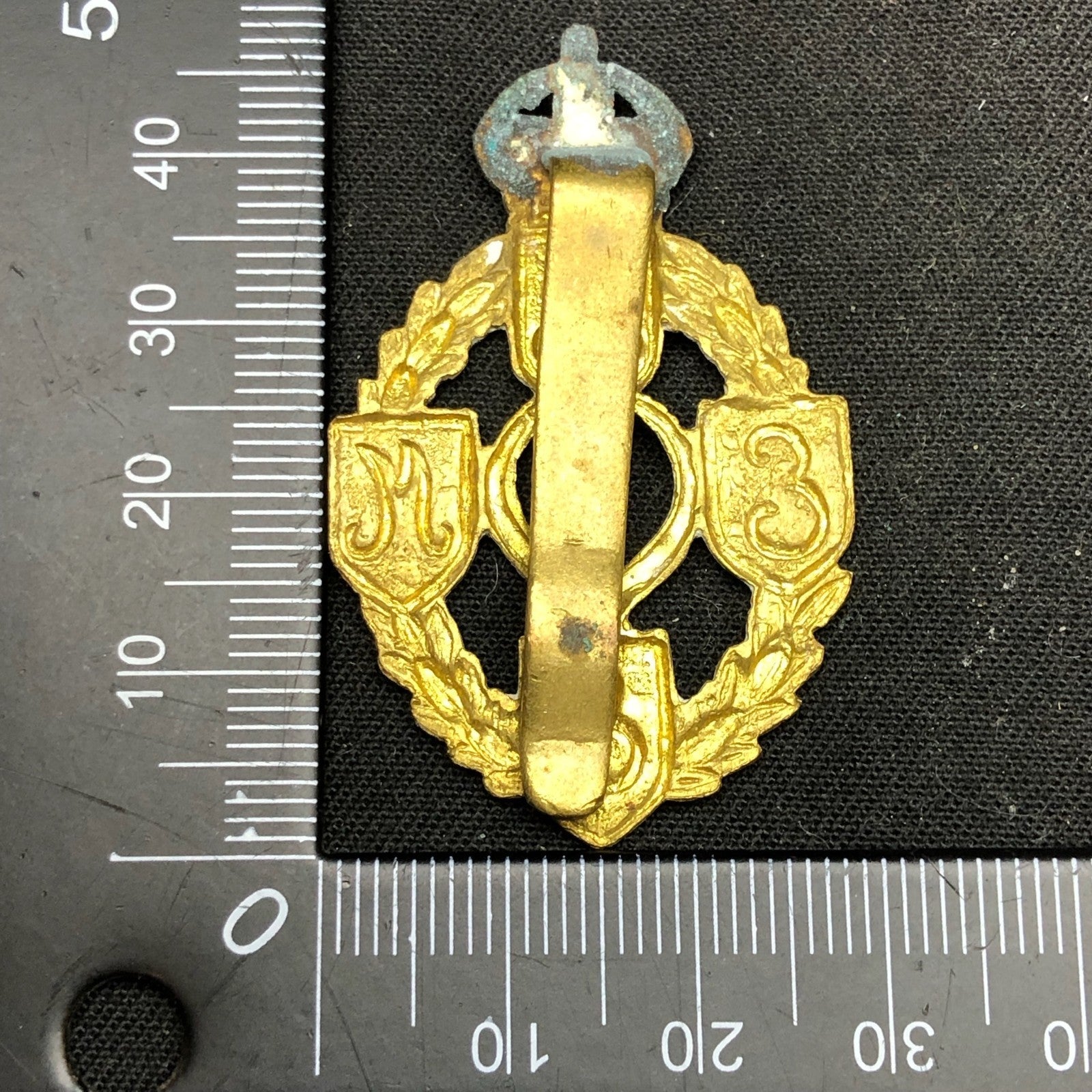 Original British Army Cap Badge - Royal Electrical and Mechanical Engineers - The Militaria Shop