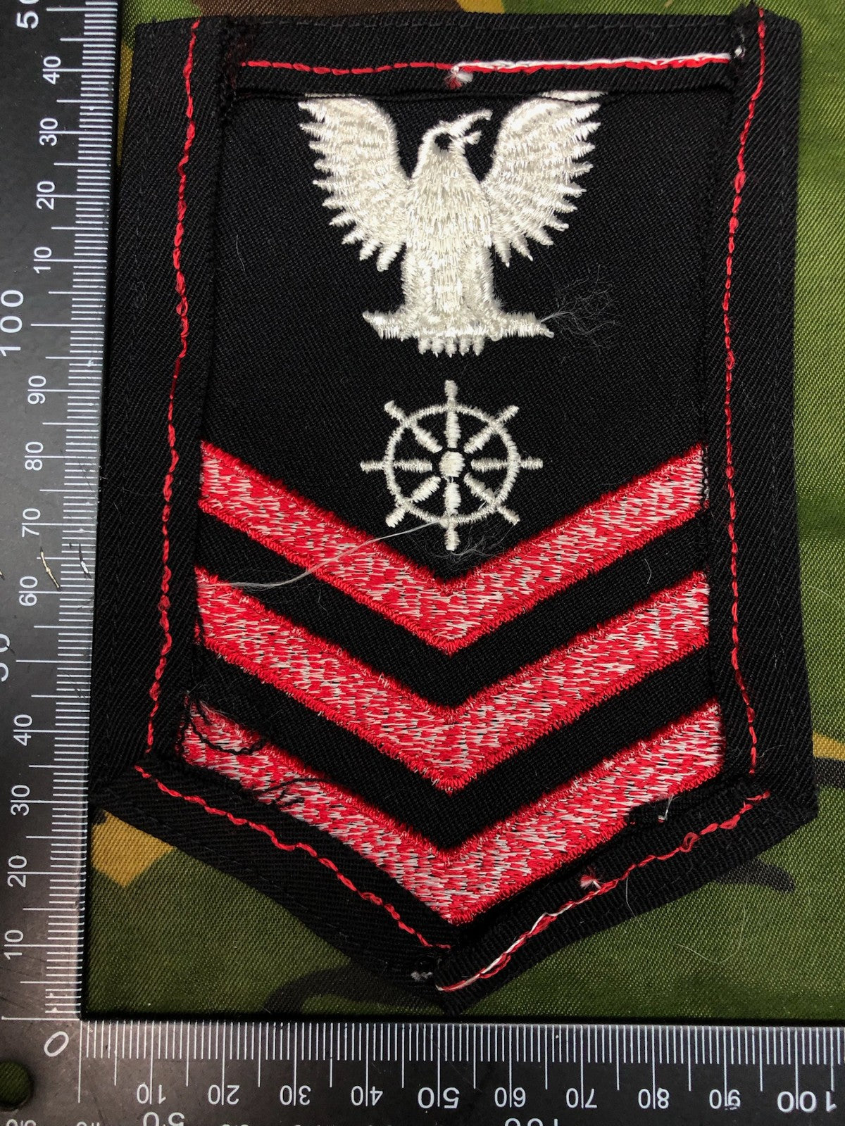 Genuine US Navy Quatermaster Patch / Badge - The Militaria Shop