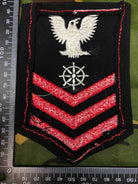 Genuine US Navy Quatermaster Patch / Badge - The Militaria Shop