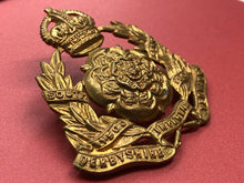 Charger l&#39;image dans la galerie, WW2 British Army Derbyshire Imperial Yeomanry Cap Badge
