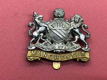 Load image into Gallery viewer, Original WW1 British Army Manchester Regiment Cap Badge
