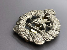 Load image into Gallery viewer, Original WW2 British Army 1st Bn. Monmouthshire Regiment Cap Badge
