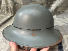 Load image into Gallery viewer, Original WW2 British Home Front Civil Defence Civillian Zuckerman Helmet
