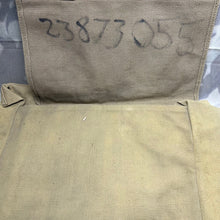 Load image into Gallery viewer, Original British Army / RAF 37 Pattern Webbing Large Pack &amp; Straps
