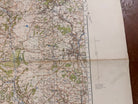 Original WW2 British Army GSGS OS Map of England - Buxton & Matlock - The Militaria Shop