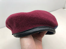 Charger l&#39;image dans la galerie, Genuine British Army Paratrooper Household Regimental Beret Hat - Size 56cm
