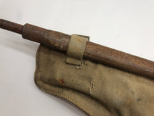 Lade das Bild in den Galerie-Viewer, Original WW2 British Army 37 Pattern Entrenching Tool Set - 1944 Dated
