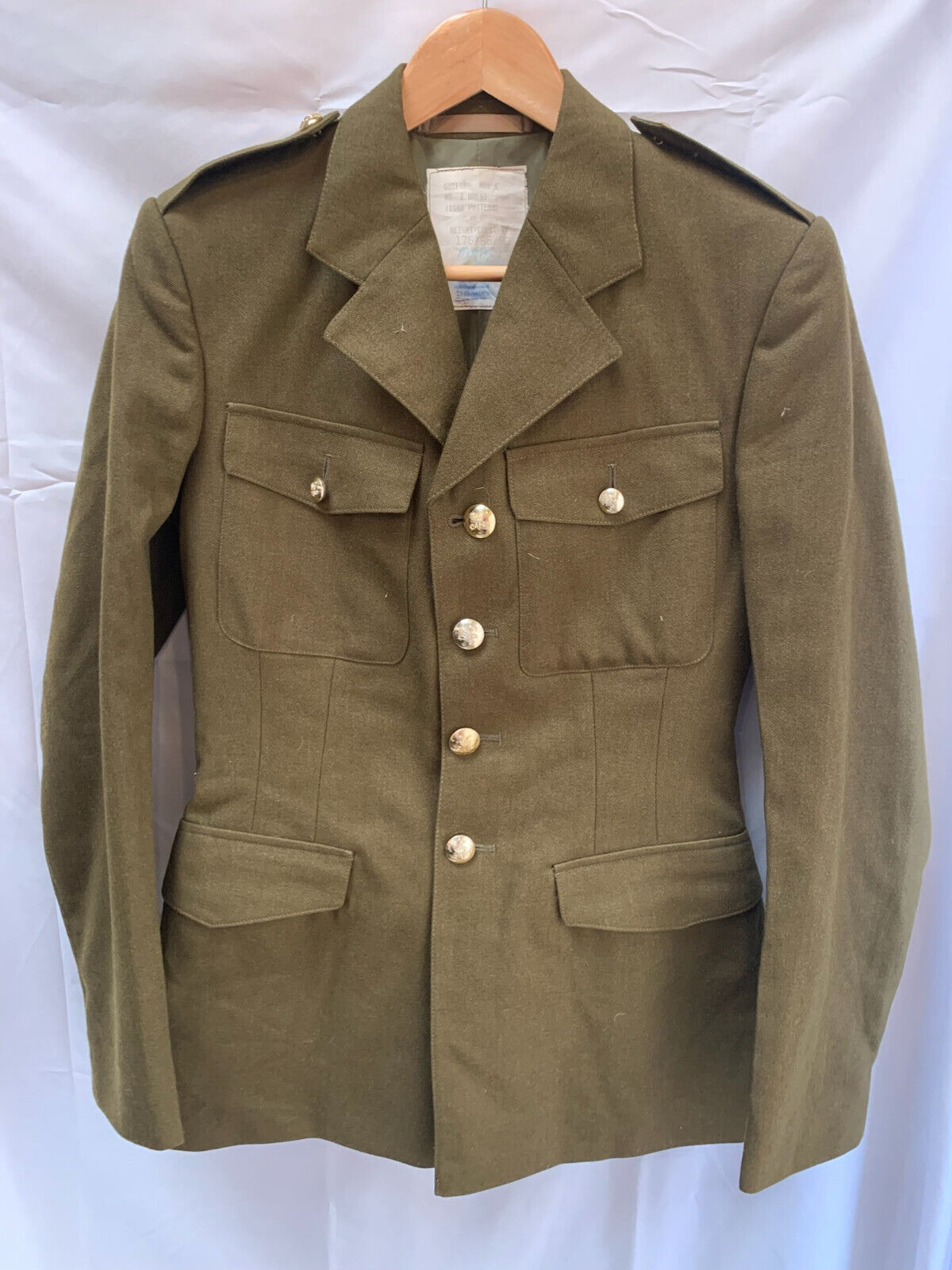 Genuine British Army No.2 Dress Uniform Tunic Jacket - Size 176/96/80 - The Militaria Shop