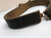 Load image into Gallery viewer, Original WW2 British Army 37 Pattern Webbing Belt - Size Normal 36&quot; Waist
