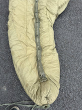 Load image into Gallery viewer, Original US Army Korea/Vietnam Era Sleeping Bag Mountain M1949 OD - Size Large
