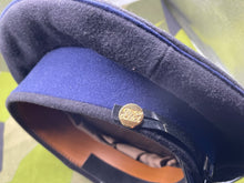 Load image into Gallery viewer, Original British Army Royal Dragoon Guards Peaked Cap - 58cm - The Militaria Shop
