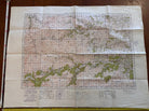 Original WW2 British Army OS Map of Scotland - Ballater & Strathdon - The Militaria Shop