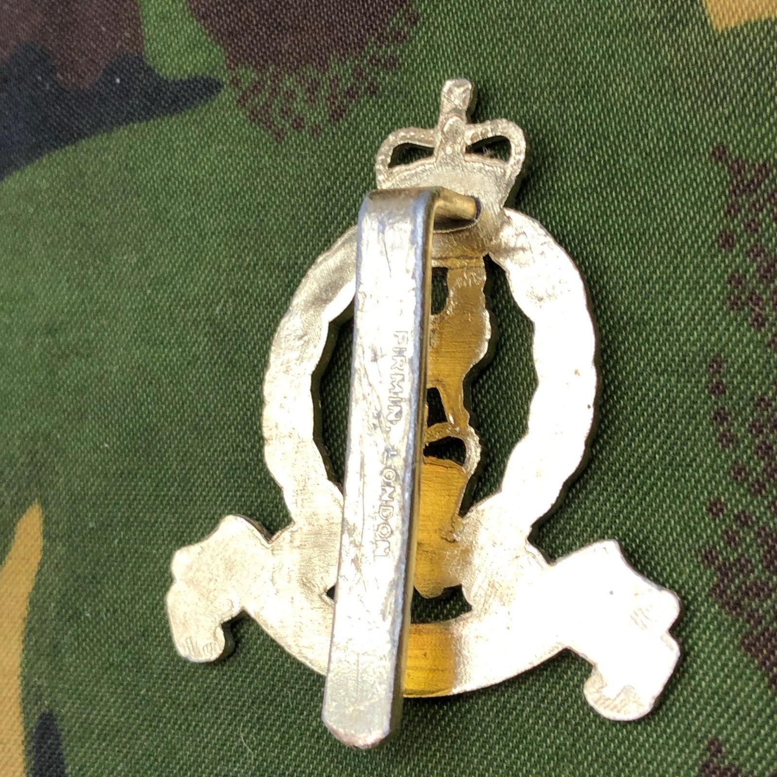 Original British Staybrite Army Cap Badge - Adjutant General's Corps - The Militaria Shop