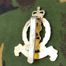 Load image into Gallery viewer, Original British Staybrite Army Cap Badge - Adjutant General&#39;s Corps - The Militaria Shop
