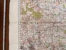 Original WW2 British Army GSGS OS Map of Great Britain - Burton & Walsall - The Militaria Shop