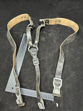 Load image into Gallery viewer, Original German Army WW2 Style Solider Equipment Leather Y Straps
