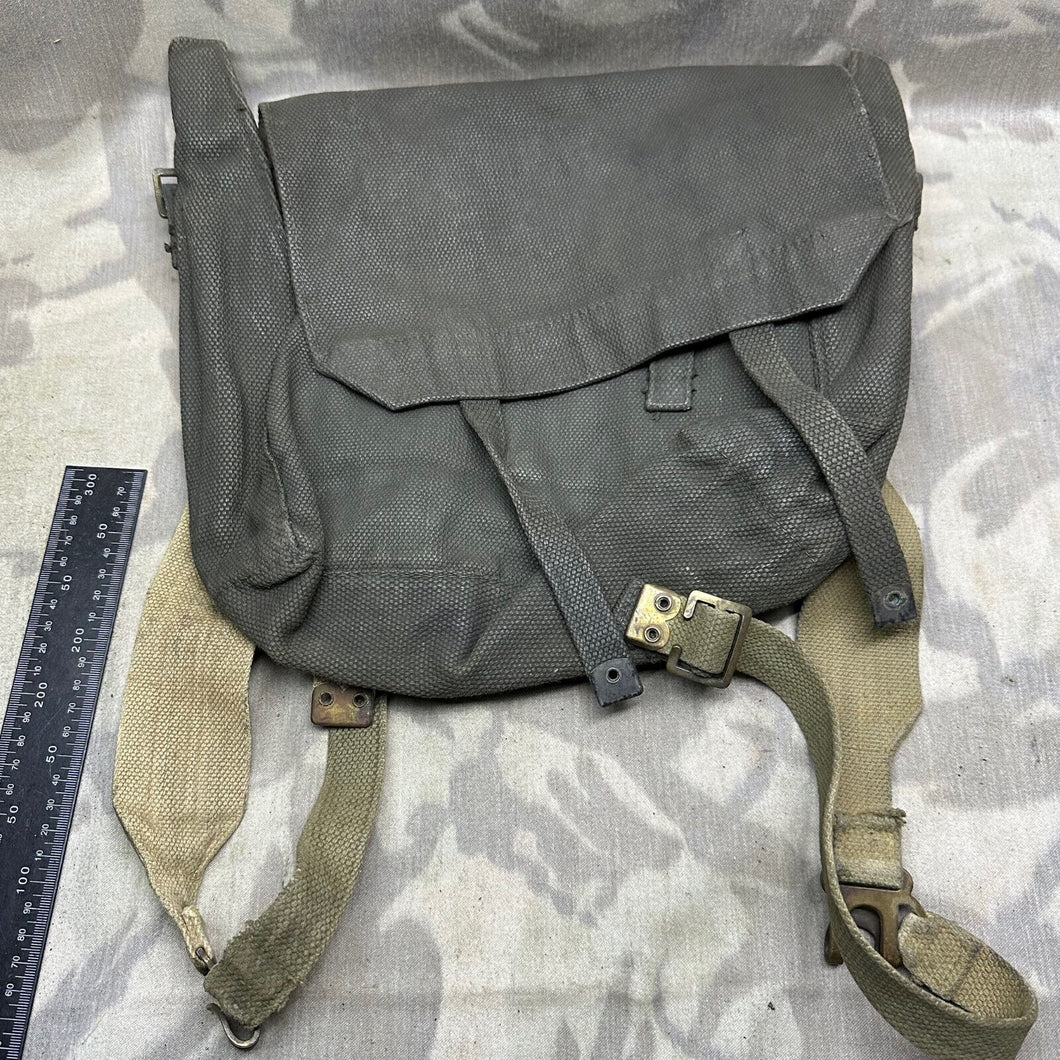 Original WW2 British Army / RAF 37 Pattern Webbing Small Pack & L Straps Set